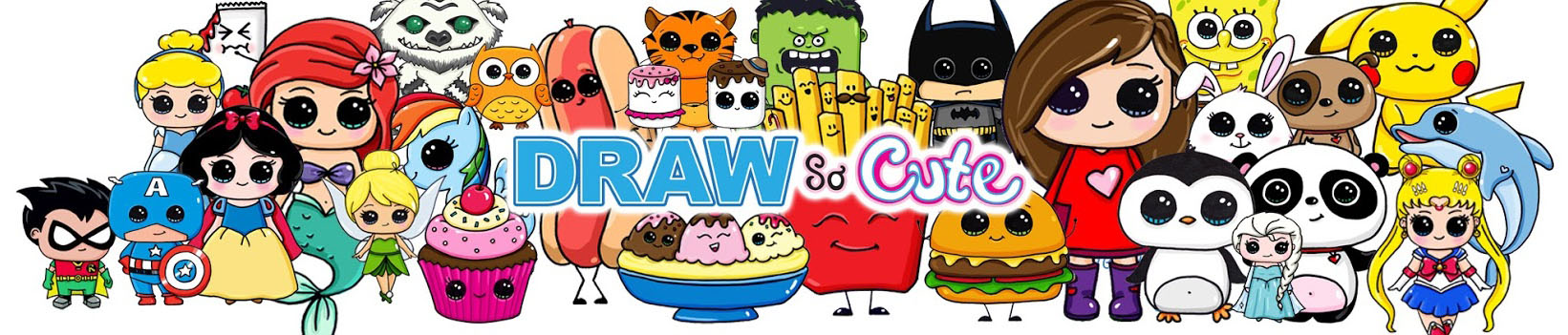 Draw So Cute – Cute Drawing Videos, Coloring Pages and Crafts for Kids