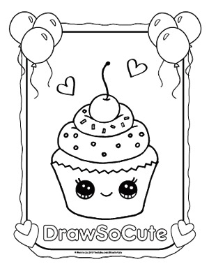 Coloring Pages – Draw So Cute