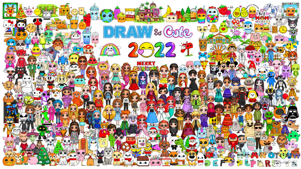 2022 Poster Draw So Cute
