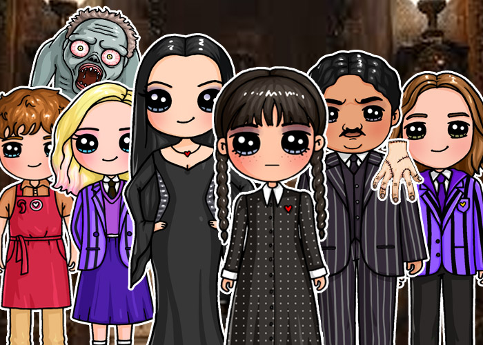 Addams Family Drawings – Draw So Cute
