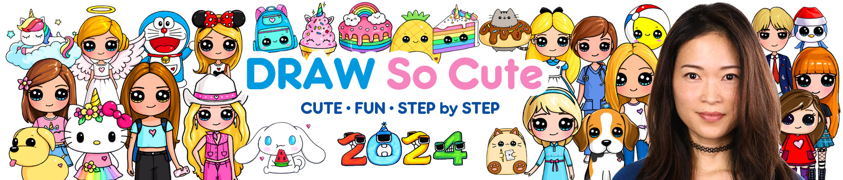 Draw So Cute – Cute Drawing Videos, Coloring Pages and Crafts for Kids